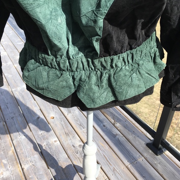 Chia Leather Bomber Jacket - Picture 6 of 13